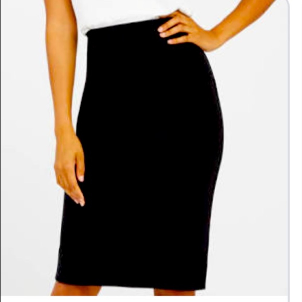 WORTHINGTON NEW - Very Black Pencil Skirt